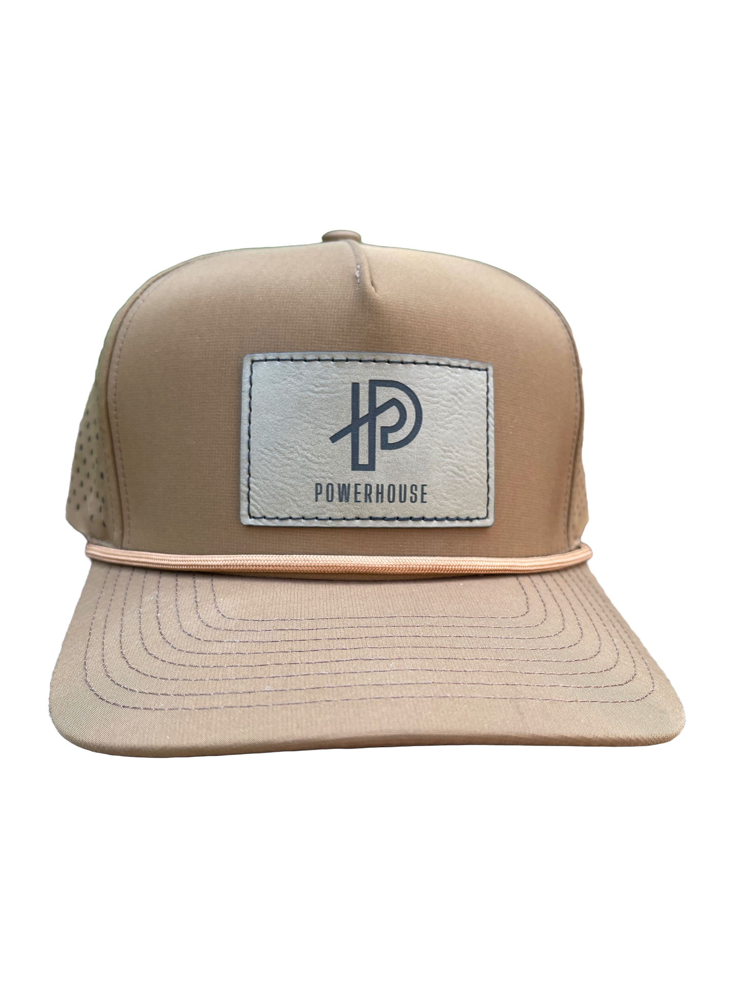 Powerhouse Brown Rope Hat