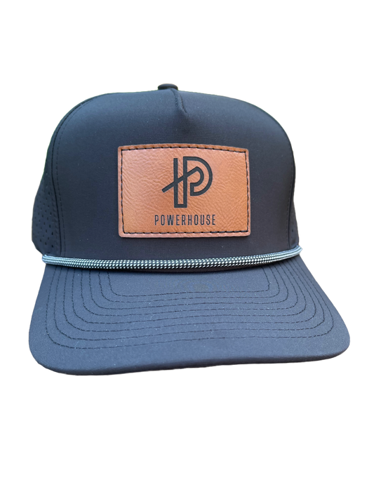 Powerhouse Black Rope Hat