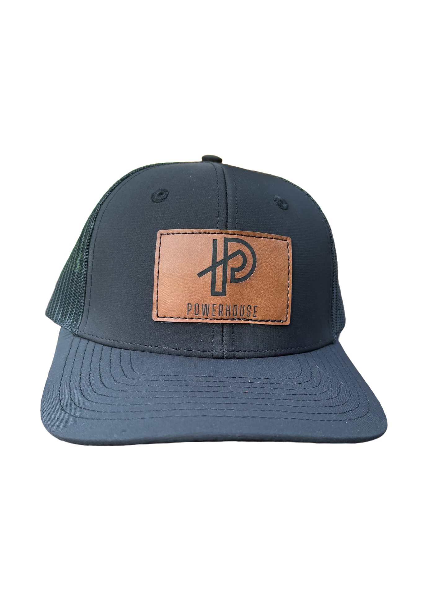 Powerhouse Black Standard Trucker Hat