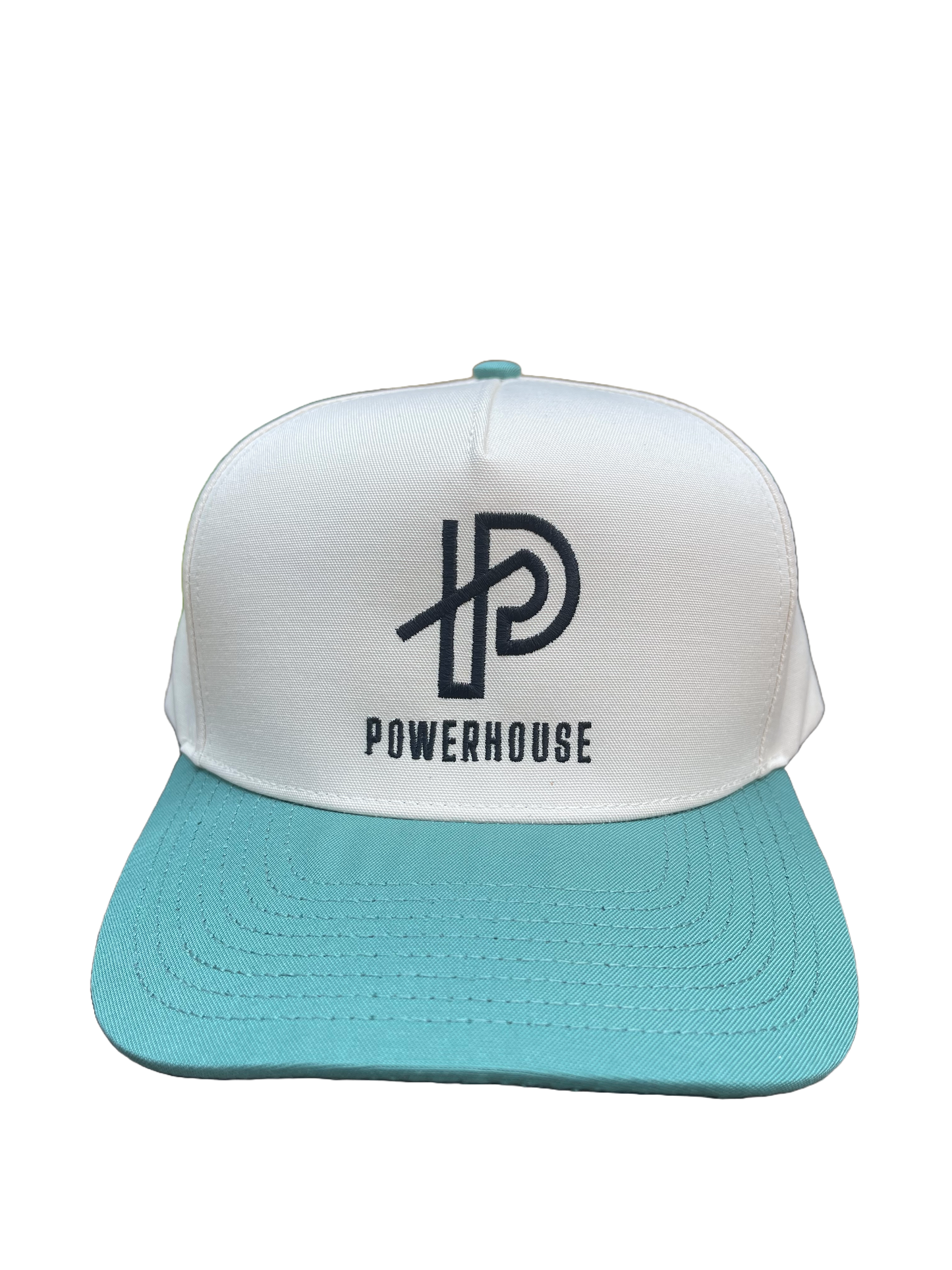 Powerhouse Vintage White/Green Hat